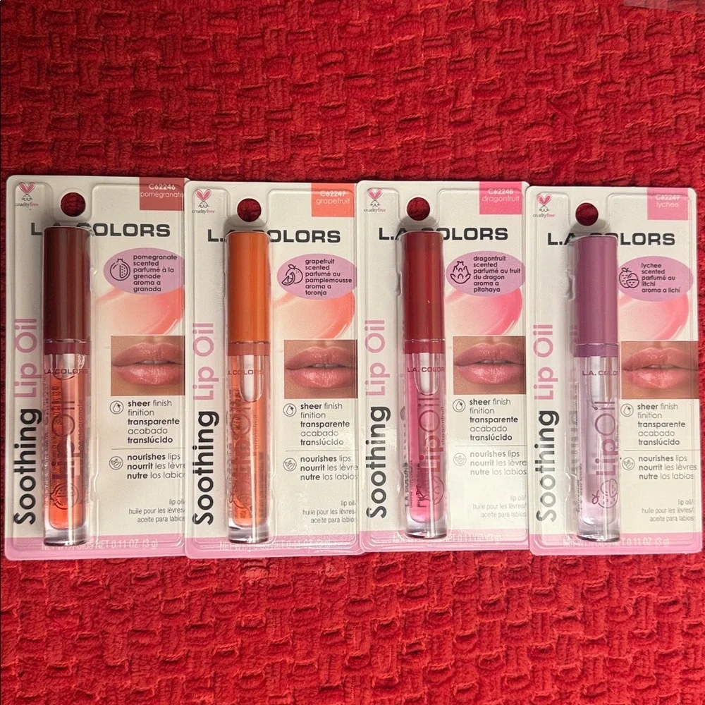 🥰🥰 L.A. COLORS Soothing Lip Oil Set 🥰🥰